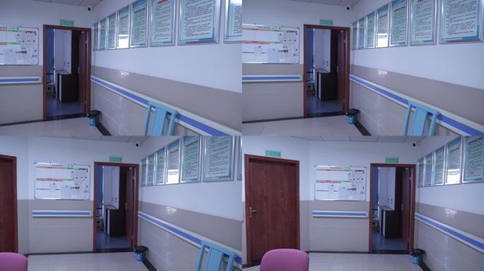 医院医生医疗视频素材4K-护士站
