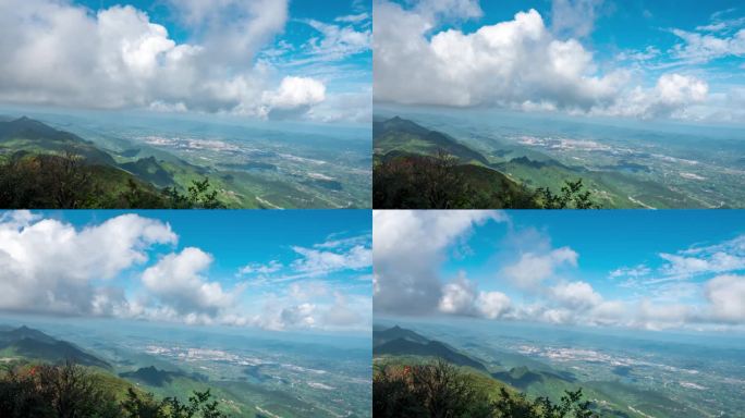 华蓥山邻水全景