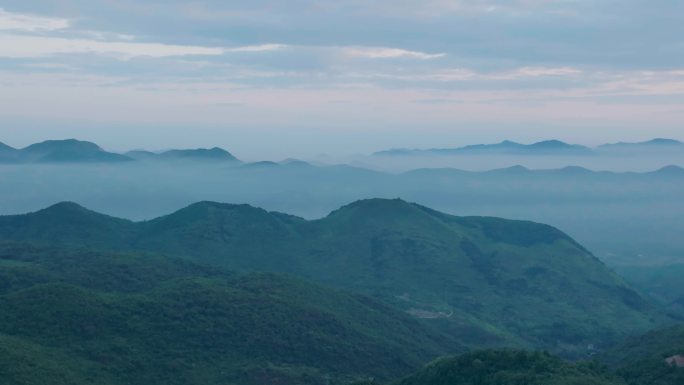 山景水景平流雾写意航拍合集