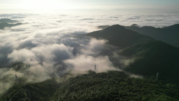 大地云雾风景   唯美仙境