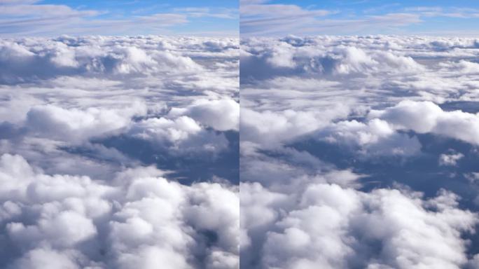 天空中形态各异的云彩