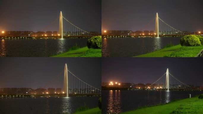 太原通达桥夜景