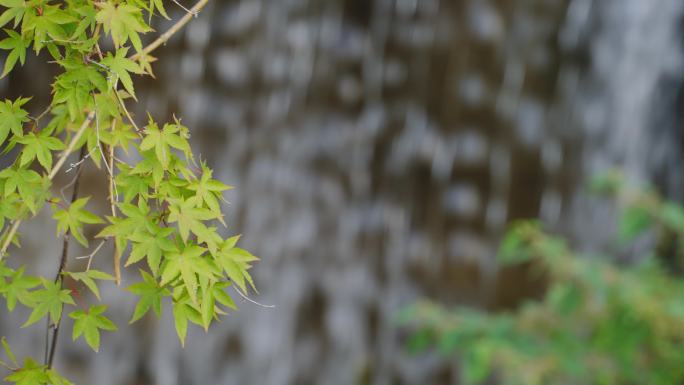 高山流水小溪瀑布