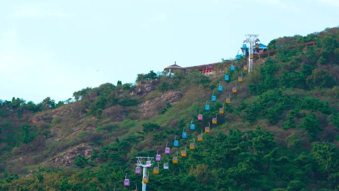 4K原创 大连莲花山海达索道