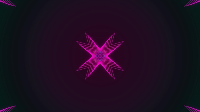 绚丽唯美万花筒视觉特效动态4KAE工程