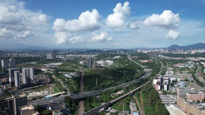 厦深高铁，广九线，广深城际铁路深圳龙岗段