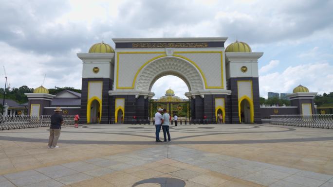 马来西亚国家皇宫地拍