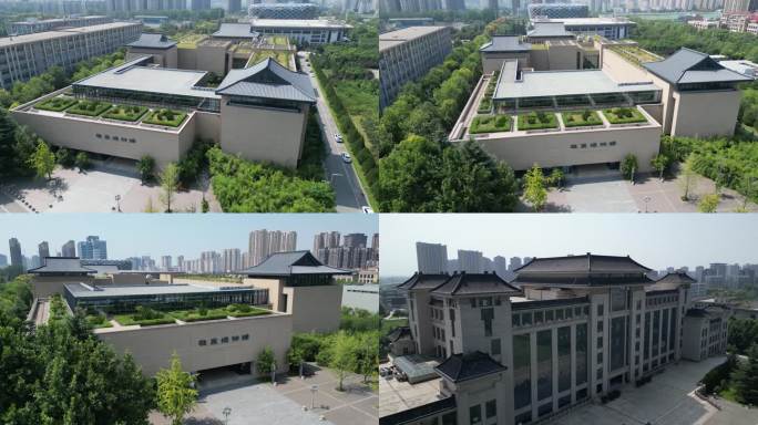 陕西师范大学长安校区校园环境航拍合集25