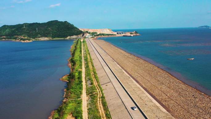 台州市路桥区，黄礁岛，沿途风光