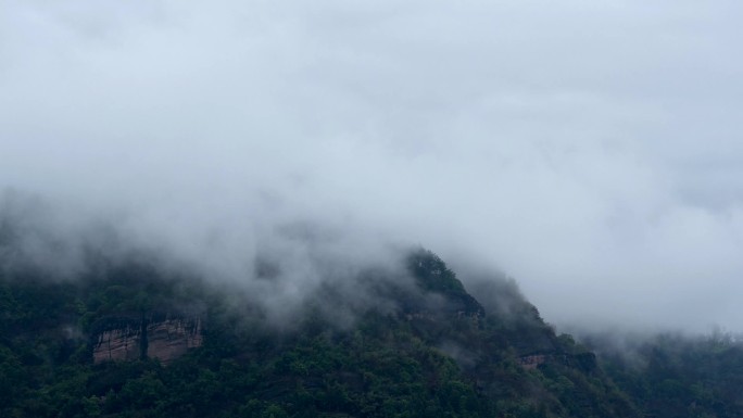 【4K】武夷山云雾涌动延时