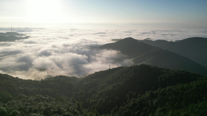 大地云雾风景   唯美仙境