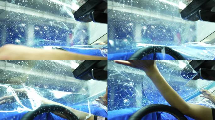 汽车美容店汽车贴膜