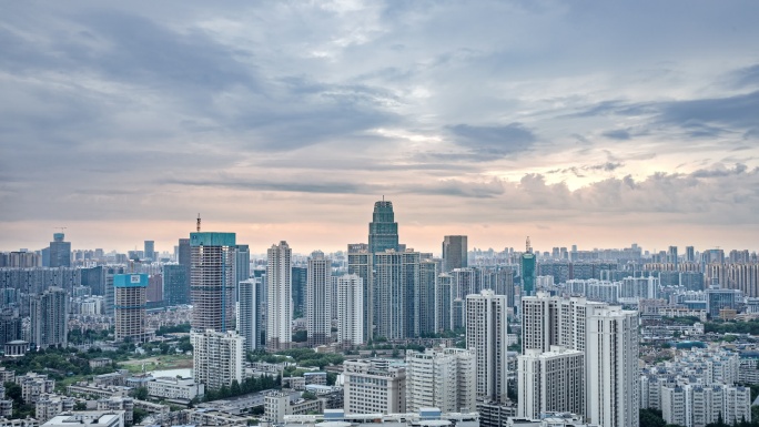 4K武汉城市大景