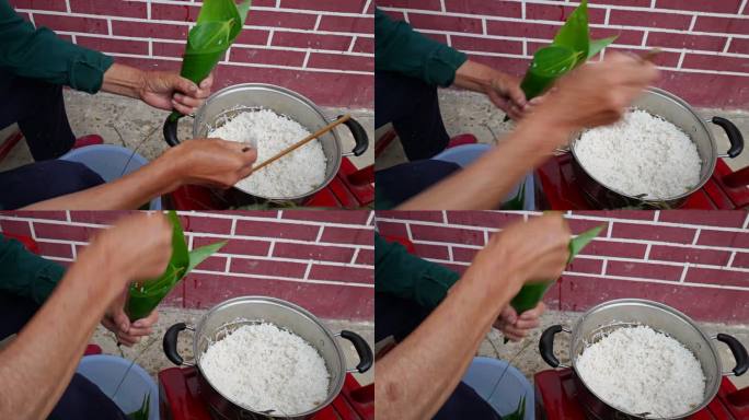 端午节粽子糯米包粽子文化习俗