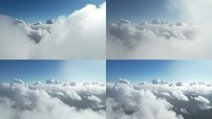 云海 云 云层飞行 穿云 云端