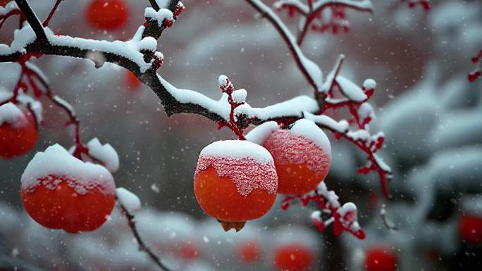 立冬飘雪