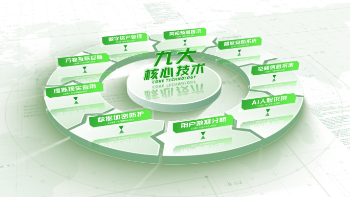 【9】绿色简洁应用信息分类展示