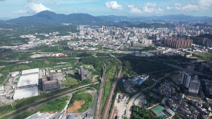 厦深高铁，广九线，广深城际铁路深圳龙岗段