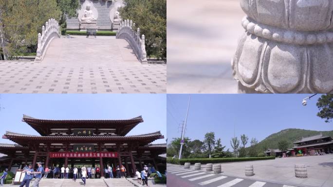 2018年5.1假期的千佛山大门