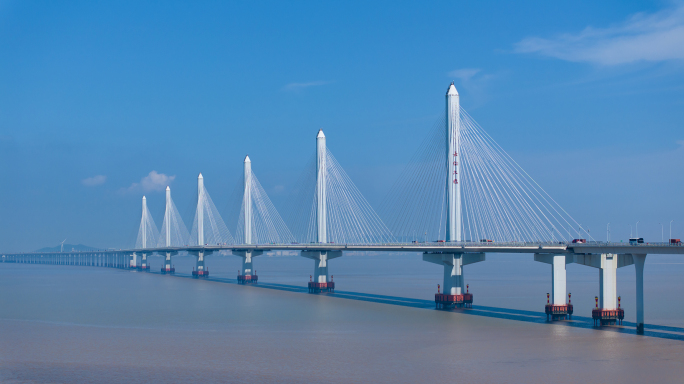 嘉绍大桥最新航拍