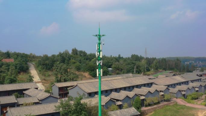 山顶5G信号塔