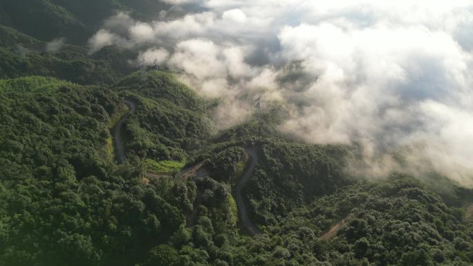 大地云雾风景   唯美仙境