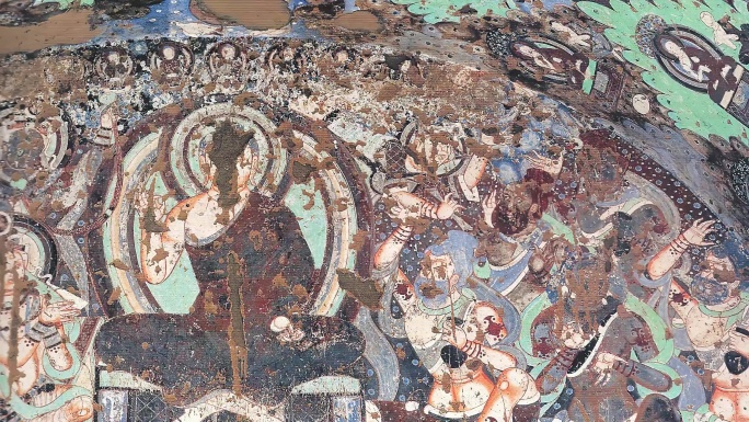 新疆克孜尔石窟壁画