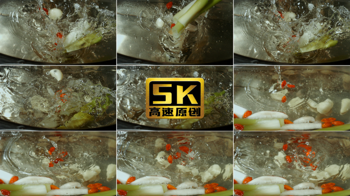 5K-清汤火锅，火锅加料展示