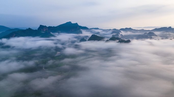 武夷山 云雾延时