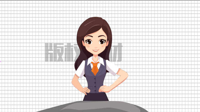 【原创】MG动画人物白领