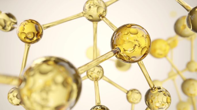 金色合成精华分子结构