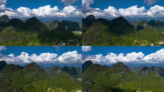 桂林地貌延时相公山