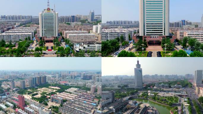 济宁市政府合集航拍