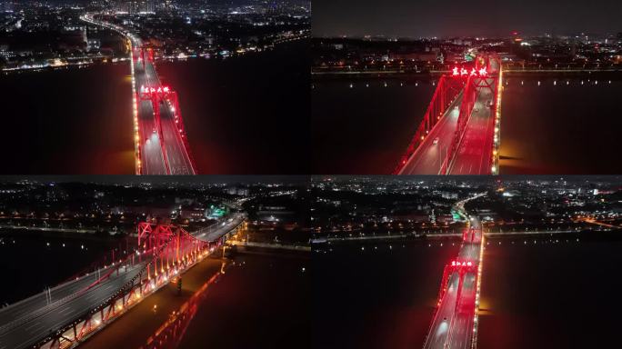 东江大桥夜景航拍