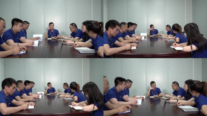 现代 办公 单位 企业 工作 格子间