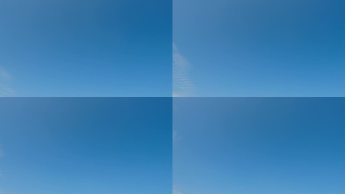 纯净的蓝天