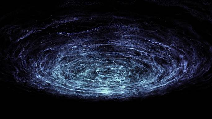 旋转宇宙星系 旋涡 粒子 旋转 魔法特效