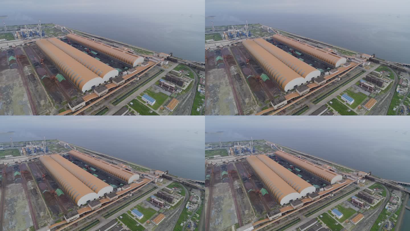 柳钢防城港钢铁基地航拍柳钢集团航拍