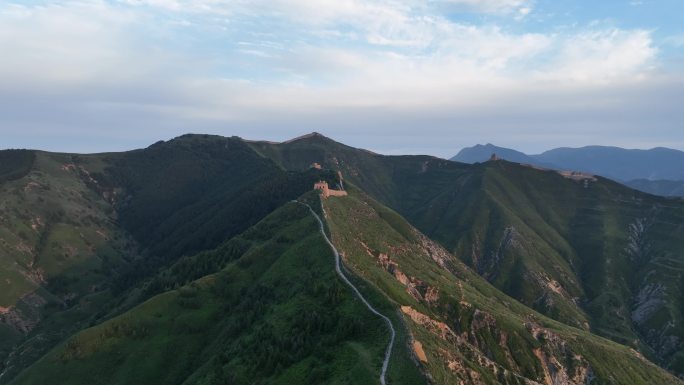 山阴广武明长城 航拍 4k60