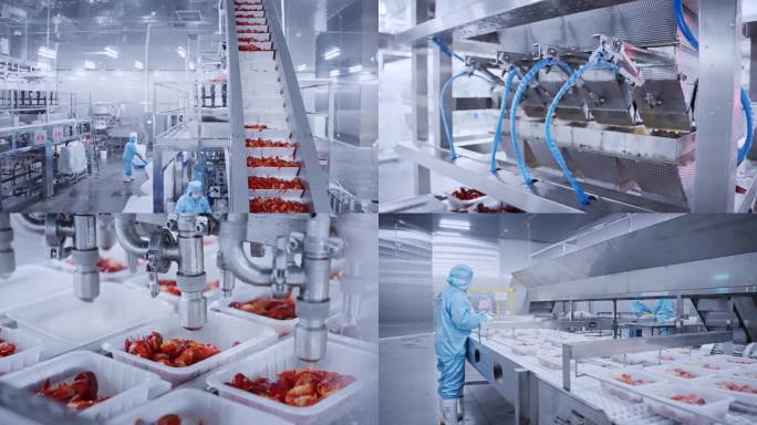 4K智能现代化食品生产车间 智慧工厂