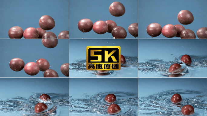 5K-红皮百香果水中碰撞