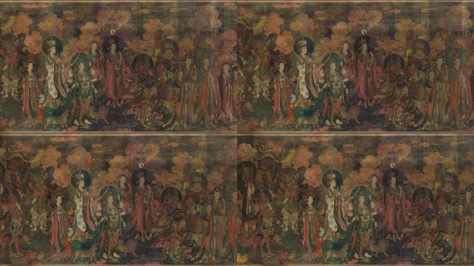 【含ae工程】法海寺壁画 帝释梵天西