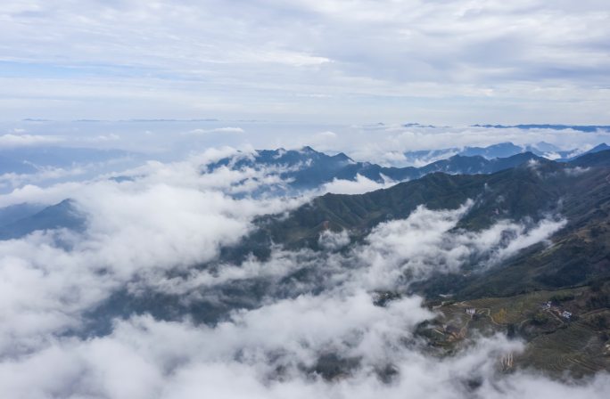 湖南怀化传统村落山背村