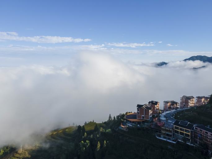 湖南怀化传统村落山背村