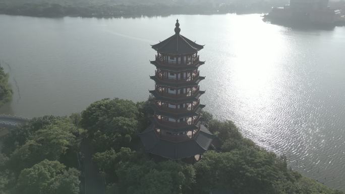 水墨质感 电影感 华夏 夕阳 可调色源码