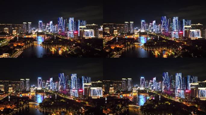 佛山南海千灯湖夜景