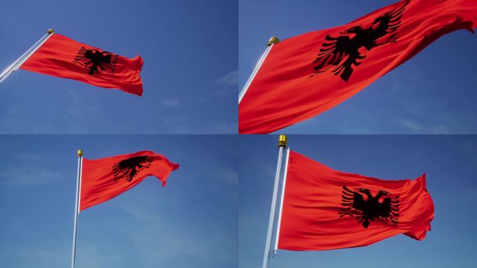 阿尔巴尼亚旗帜