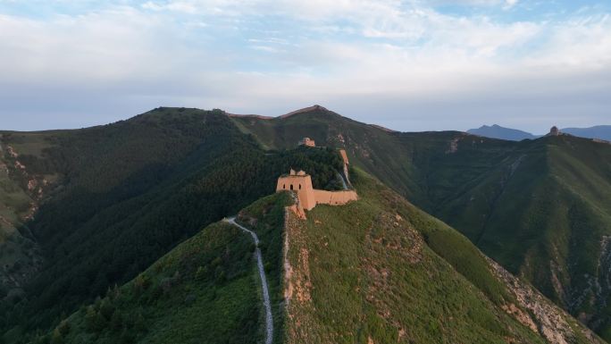 山阴广武明长城 航拍 4k60