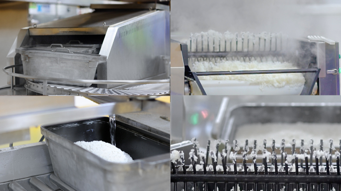 米饭自动生产线中央厨房全自动生产