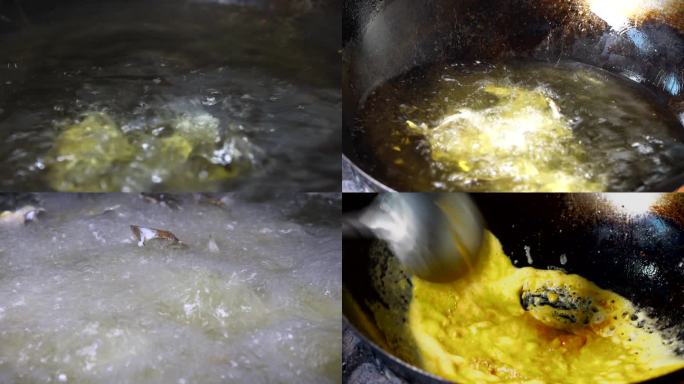 蛋黄焗螃蟹 色泽鲜亮 大闸蟹美食